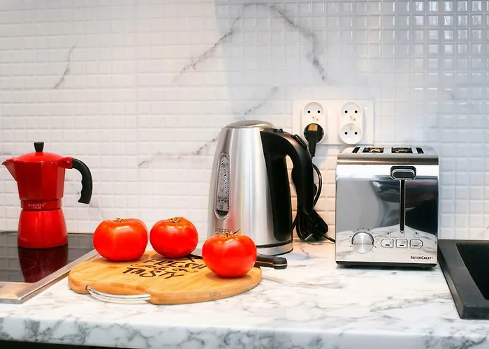 Appartamento Berg Red Obok Starego Miasta Danzica