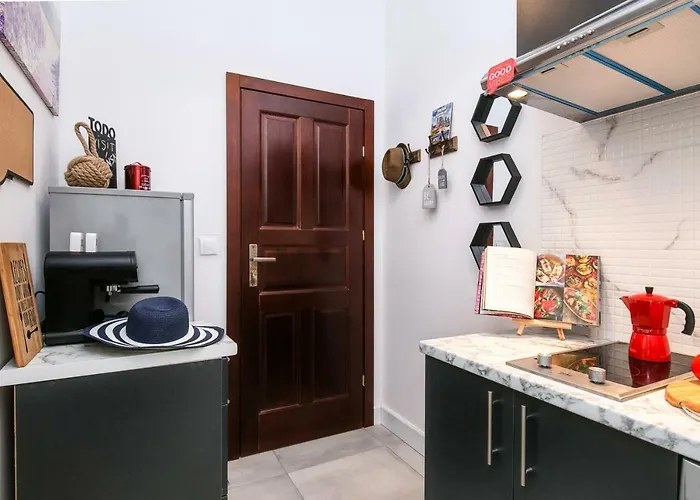 Appartamento Berg Red Obok Starego Miasta Danzica