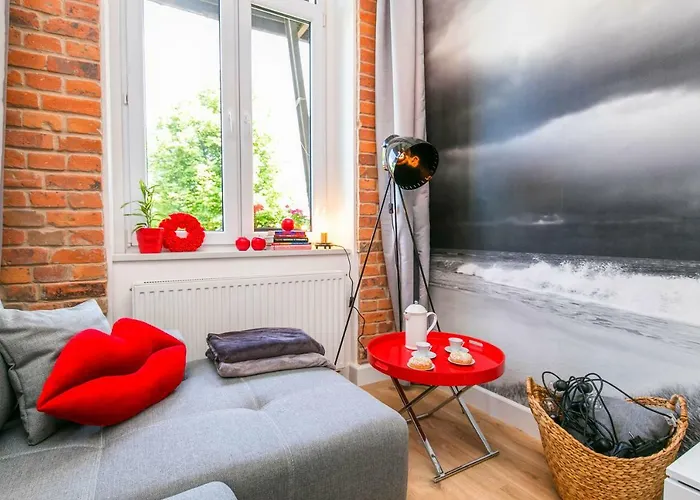 Berg Red Obok Starego Miasta Lägenhet Gdańsk