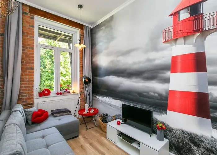 Berg Red Obok Starego Miasta Lägenhet Gdańsk